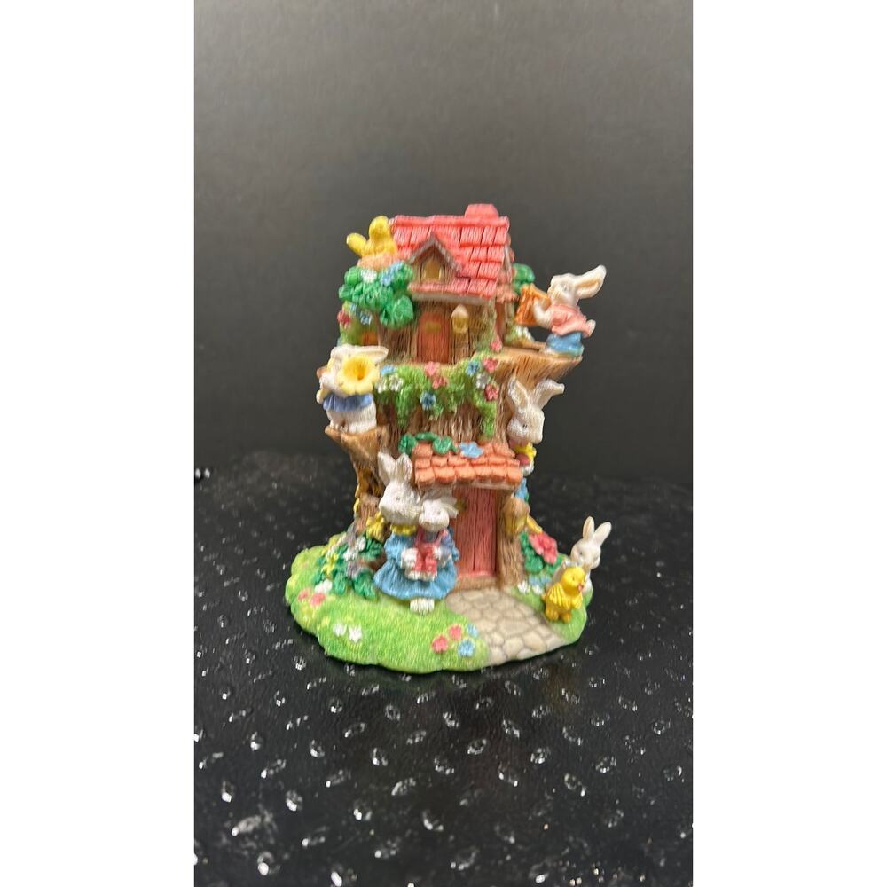 Easter Bunny Family Tree House